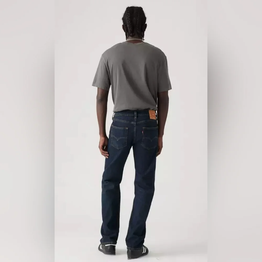 Levi's Men's 505 Dark Blue Denim Jeans